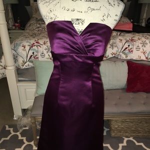 Belsoie Midi bridesmaid dress